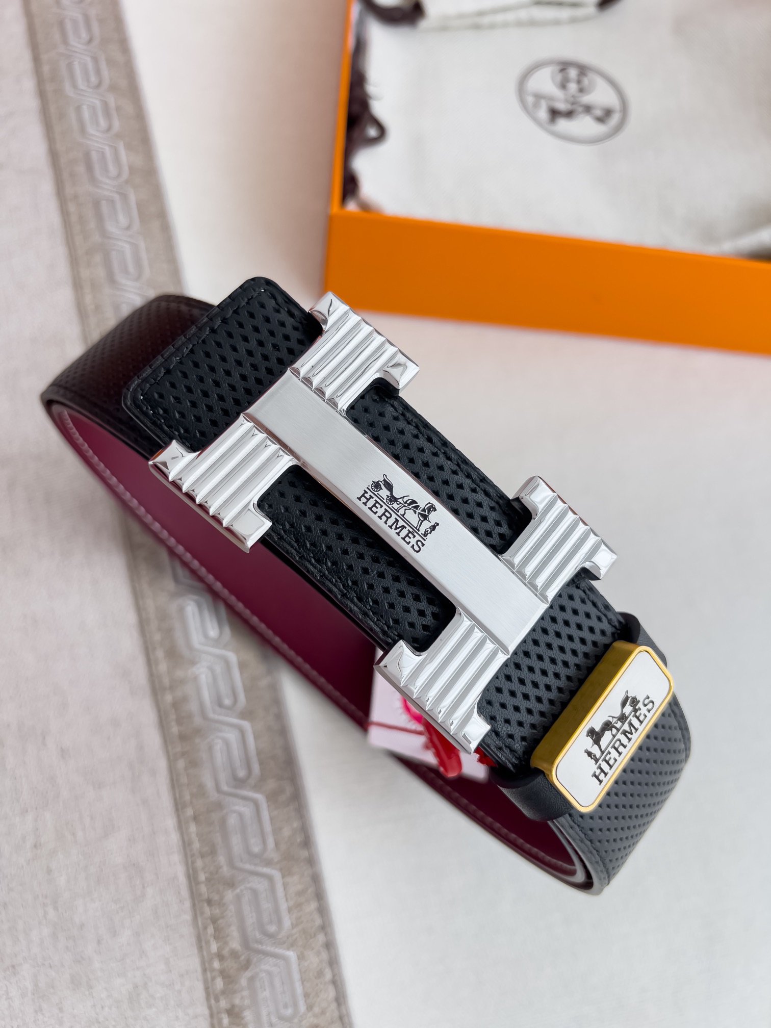 【Hermès】(エルメス) 3.8cmベルト メンズ 240903-BRAND OFF