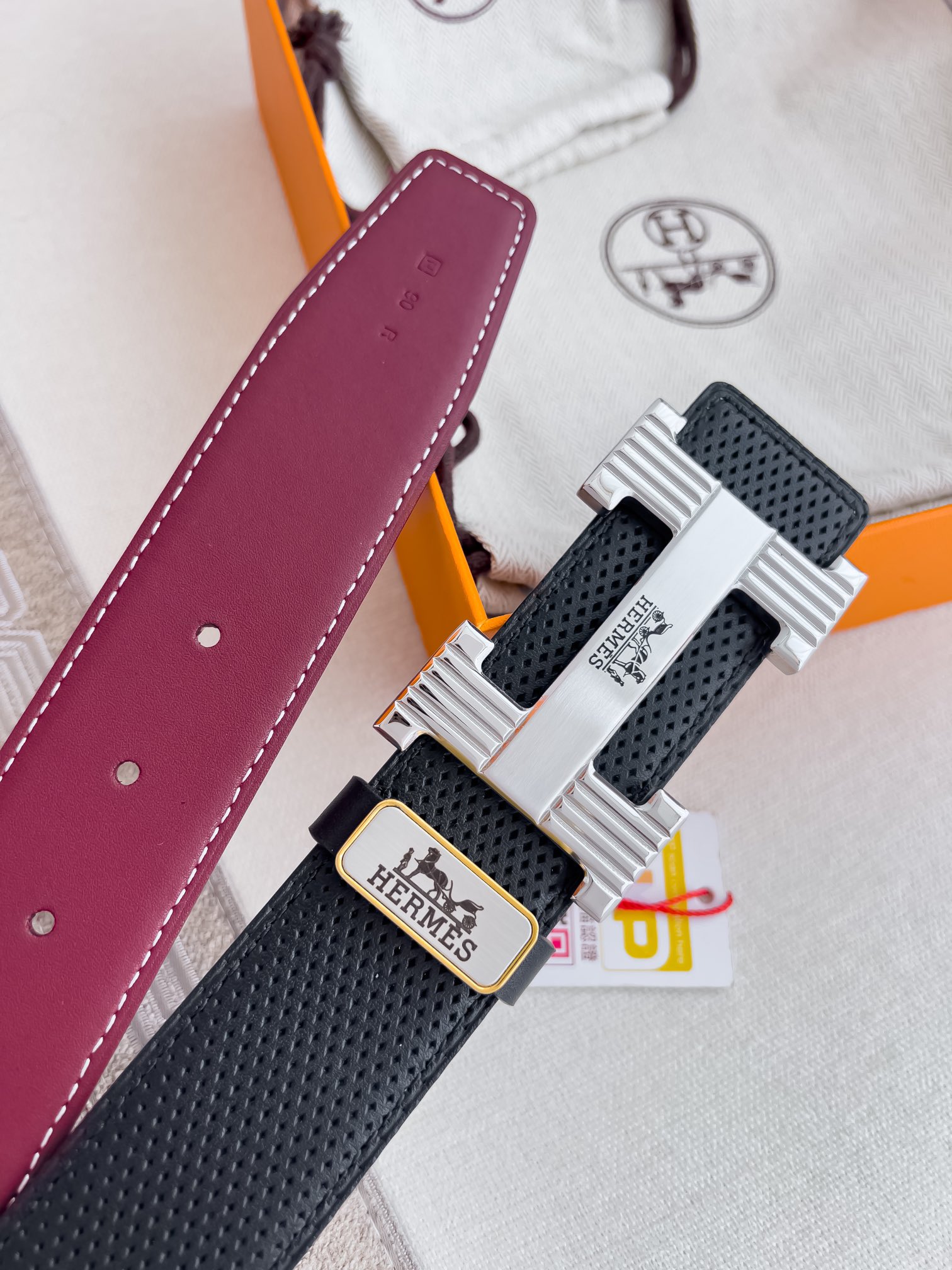 【Hermès】(エルメス) 3.8cmベルト メンズ 240903-BRAND OFF
