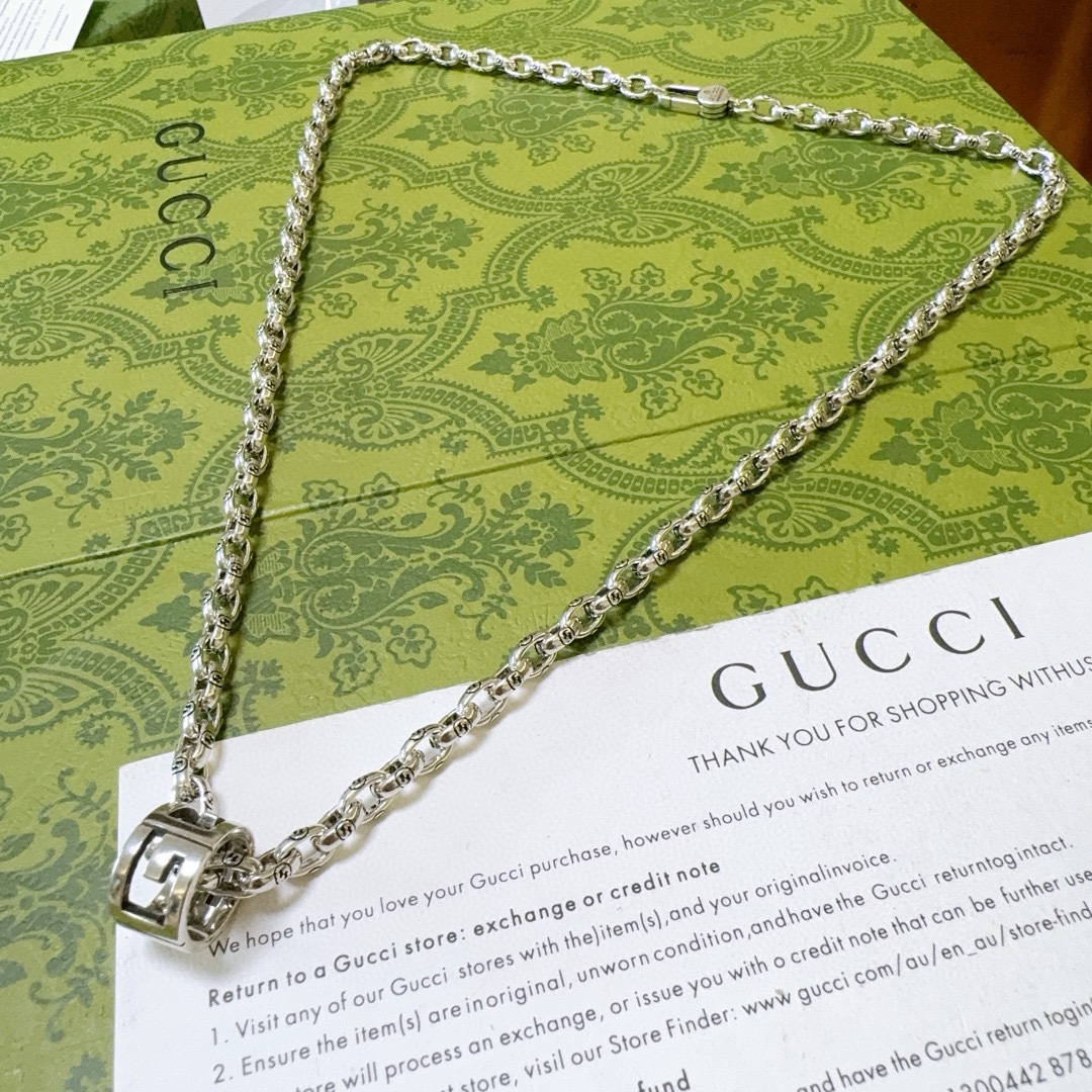 【2026】【GUCCI】ネックレス、新しいネックレス万能シンプルファッションオーナメント241015-BRAND OFF
