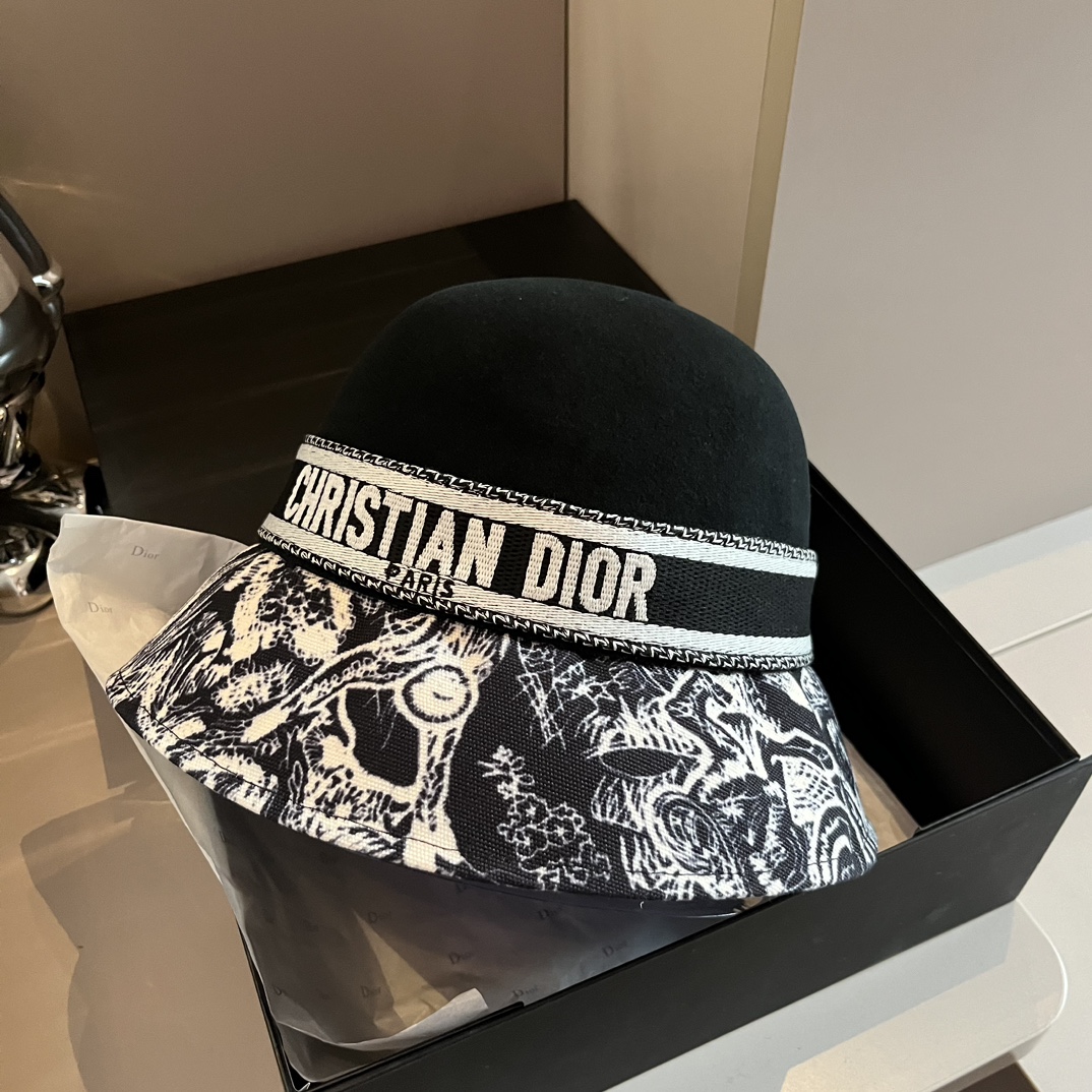 DIOR ( ディオール )フィッシャーマンズハット  241010-BRAND OFF
