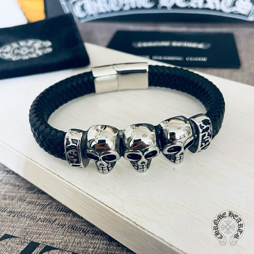【CHROME HEARTS】ブレスレット、ファッションシンプルなスタイル   241015-BRAND OFF