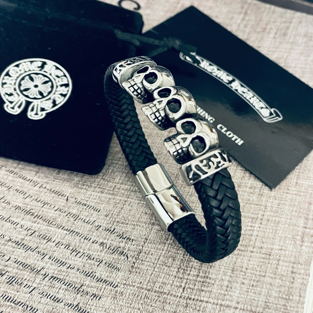 【CHROME HEARTS】ブレスレット、ファッションシンプルなスタイル   241015-BRAND OFF