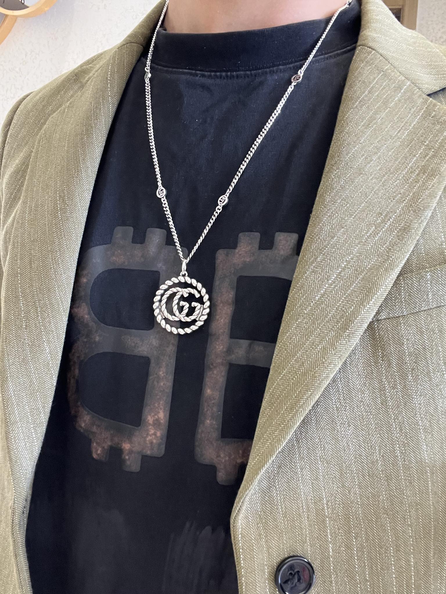 【GUCCI】ネックレス、新しいネックレス万能シンプルファッションオーナメント241015-BRAND OFF