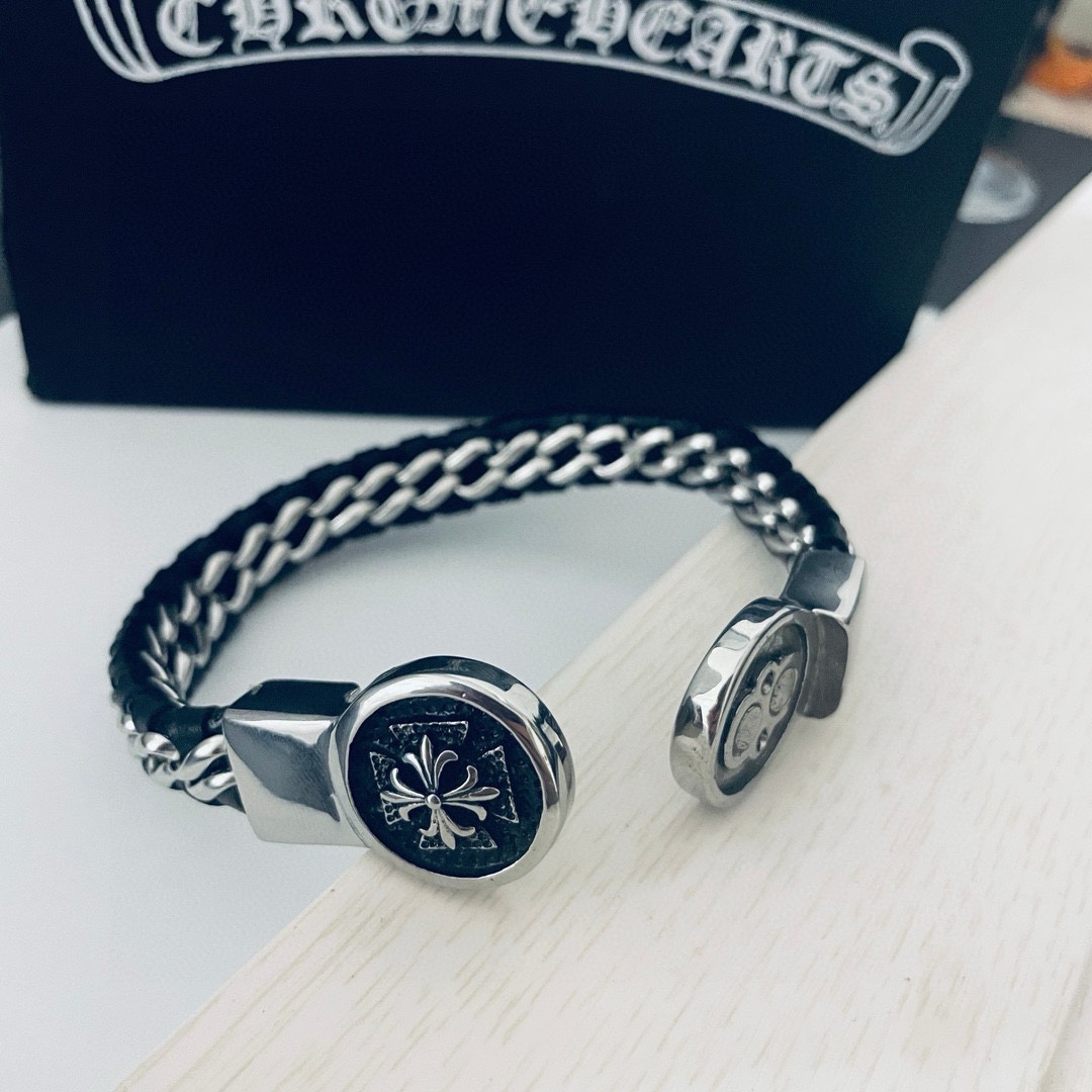 【CHROME HEARTS】ブレスレット、ファッションシンプルなスタイル   241015-BRAND OFF