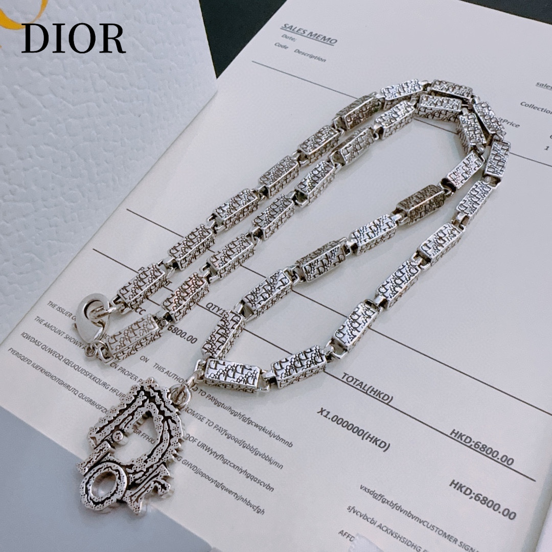 【DIOR】ネックレス、新しいネックレス万能シンプルファッションオーナメント241015-BRAND OFF