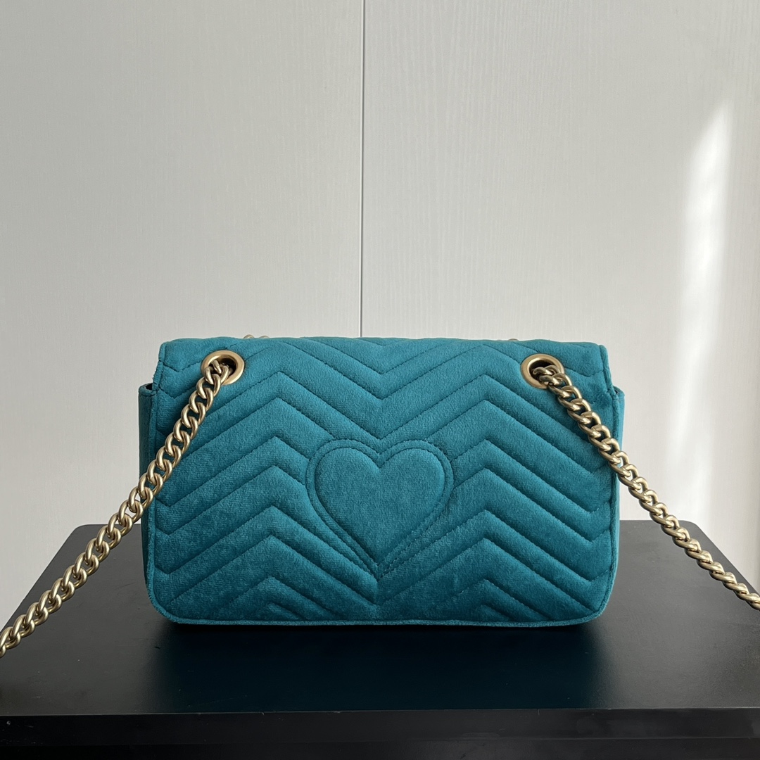 【GUCCI公式旗艦店】グッチ 定番チェーンバッグ ビロード 大人気好評！-BRAND OFF