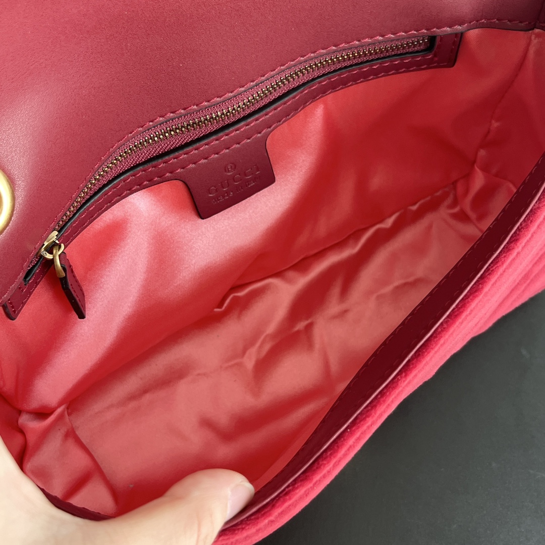 【GUCCI公式旗艦店】グッチ 定番チェーンバッグ ビロード 大人気好評！-BRAND OFF
