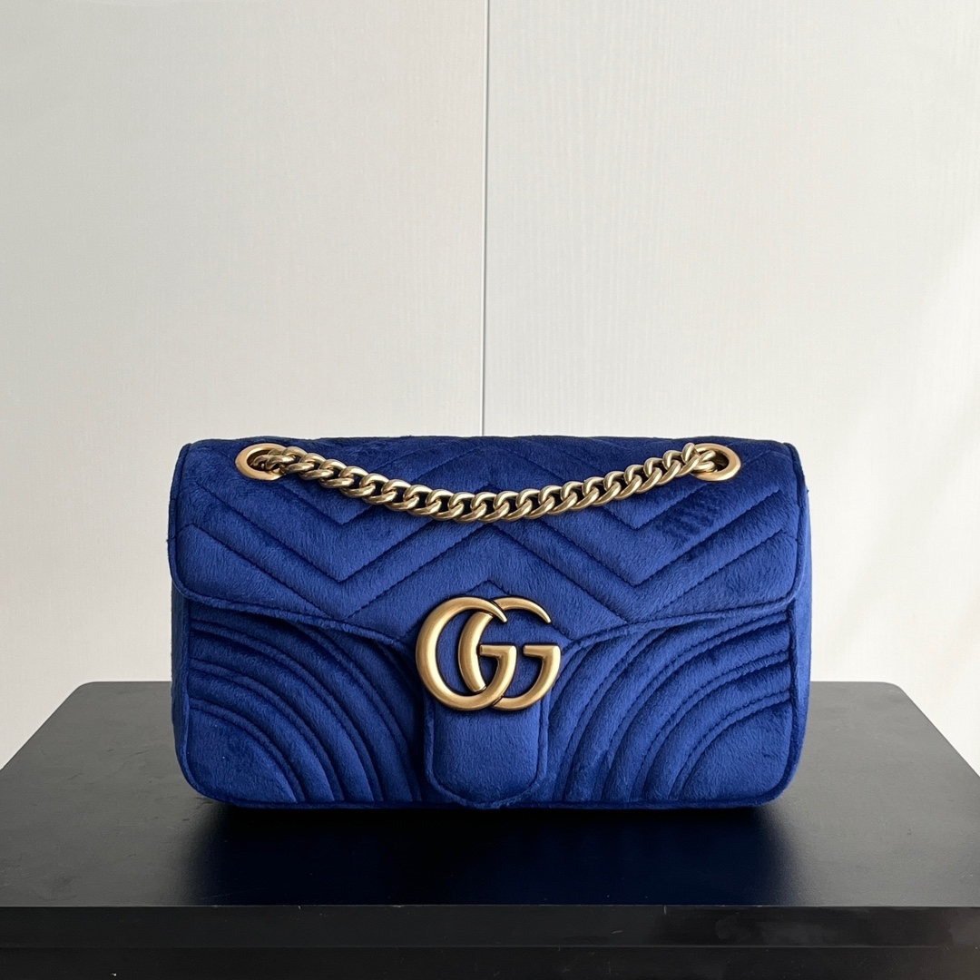 【GUCCI公式旗艦店】グッチ 定番チェーンバッグ ビロード 大人気好評！-BRAND OFF