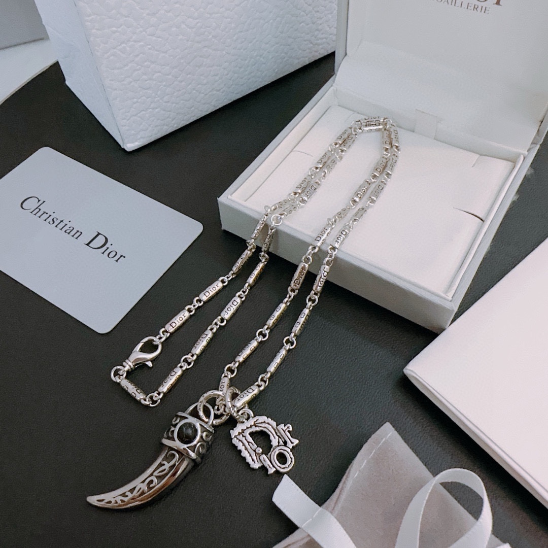 【2026】【DIOR】ネックレス、新しいネックレス万能シンプルファッションオーナメント 241015-BRAND OFF