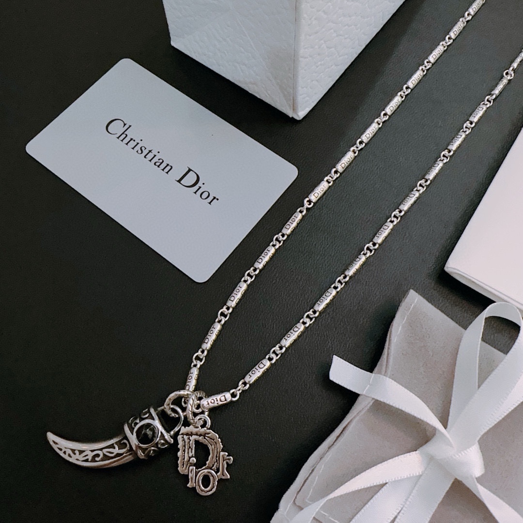【2026】【DIOR】ネックレス、新しいネックレス万能シンプルファッションオーナメント 241015-BRAND OFF