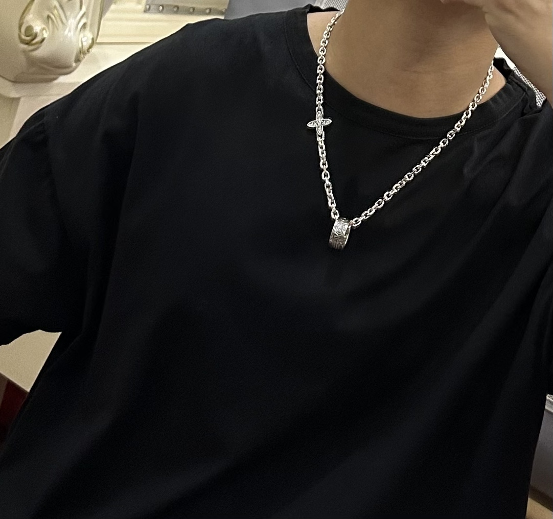 LV 【LOUIS VUITTON】ネックレス、新しいネックレス万能シンプルファッションオーナメント241015-BRAND OFF