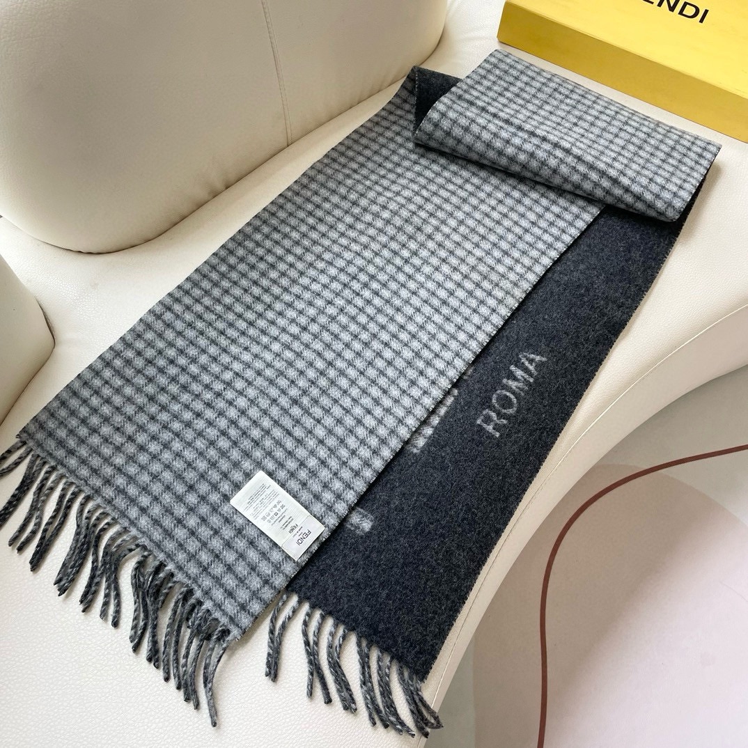 【FENDI  フェンディ】スカーフ30*180CM   241109-BRAND OFF