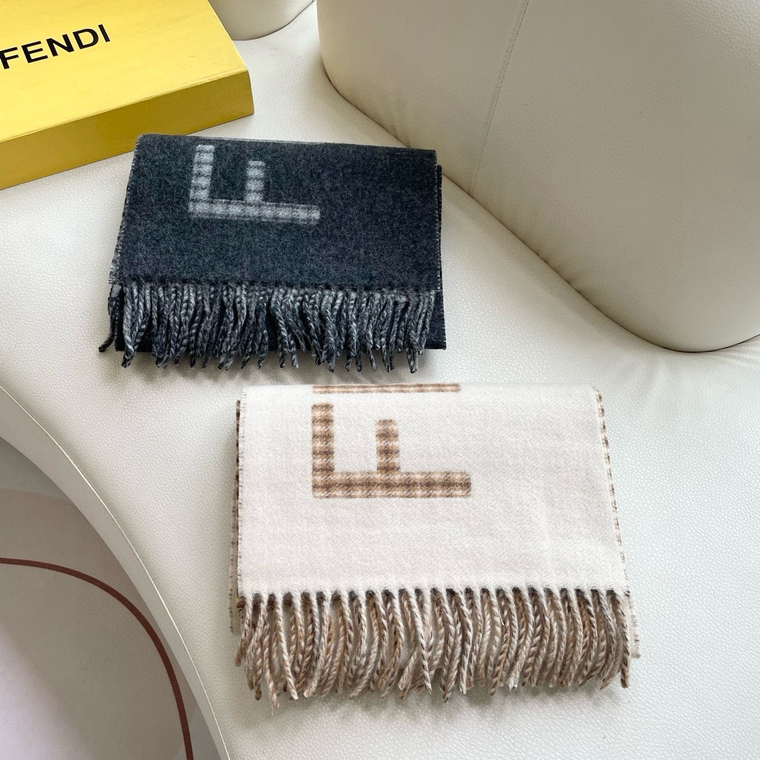 【FENDI  フェンディ】スカーフ30*180CM   241109-BRAND OFF