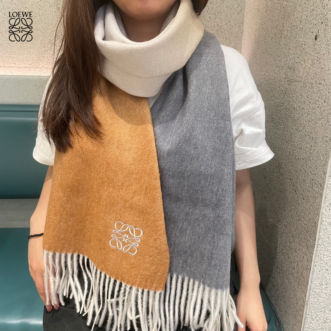 【LOEWE ロエベ】スカーフ32*180CM   241109-BRAND OFF