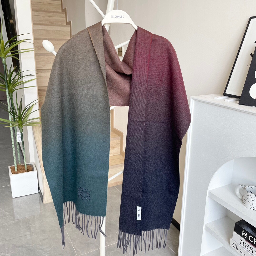 【LOEWE ロエベ】スカーフ32*180CM   241109-BRAND OFF