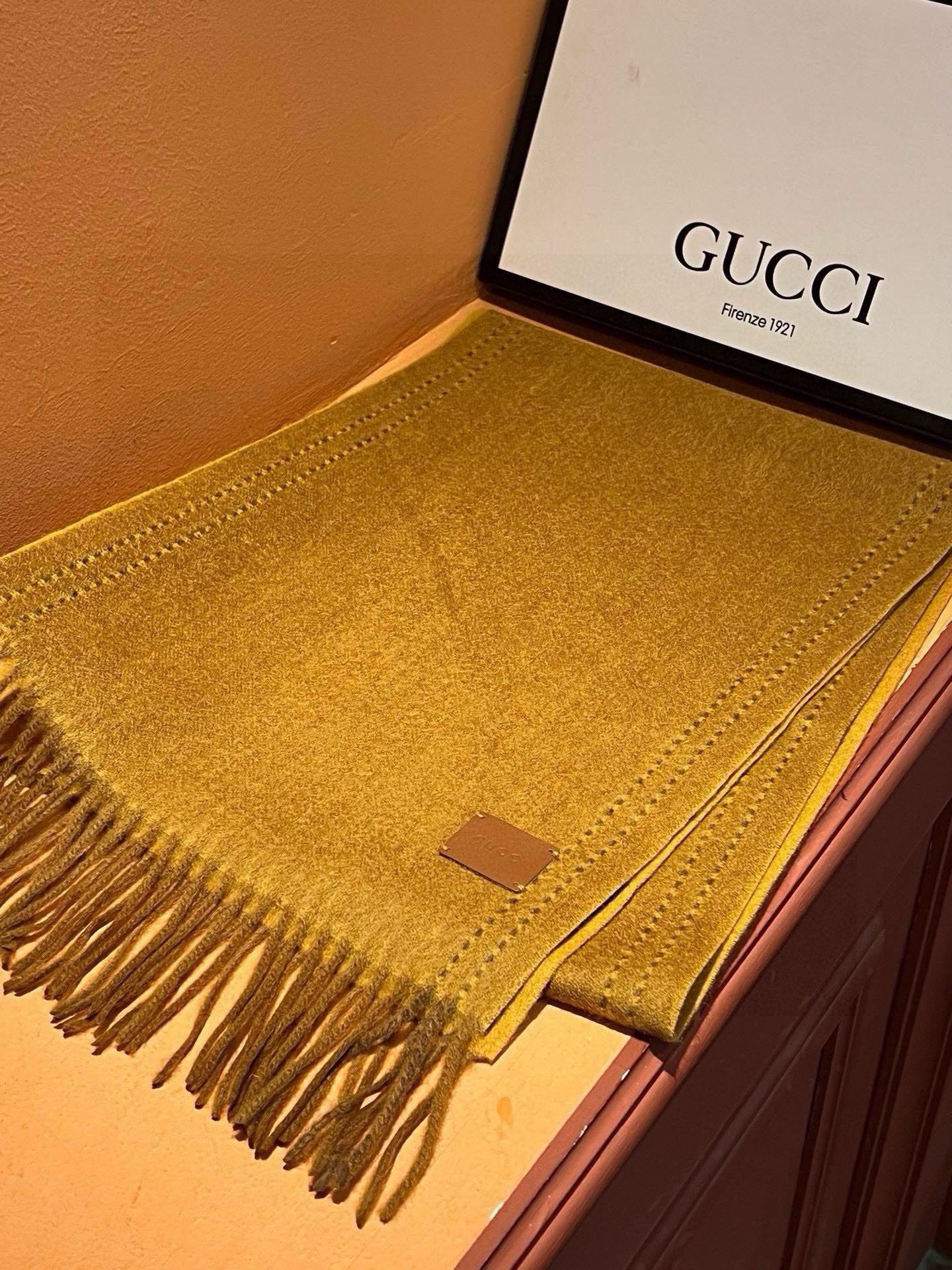 【GUCCI グッチ】スカーフ180*35CM  241108-BRAND OFF
