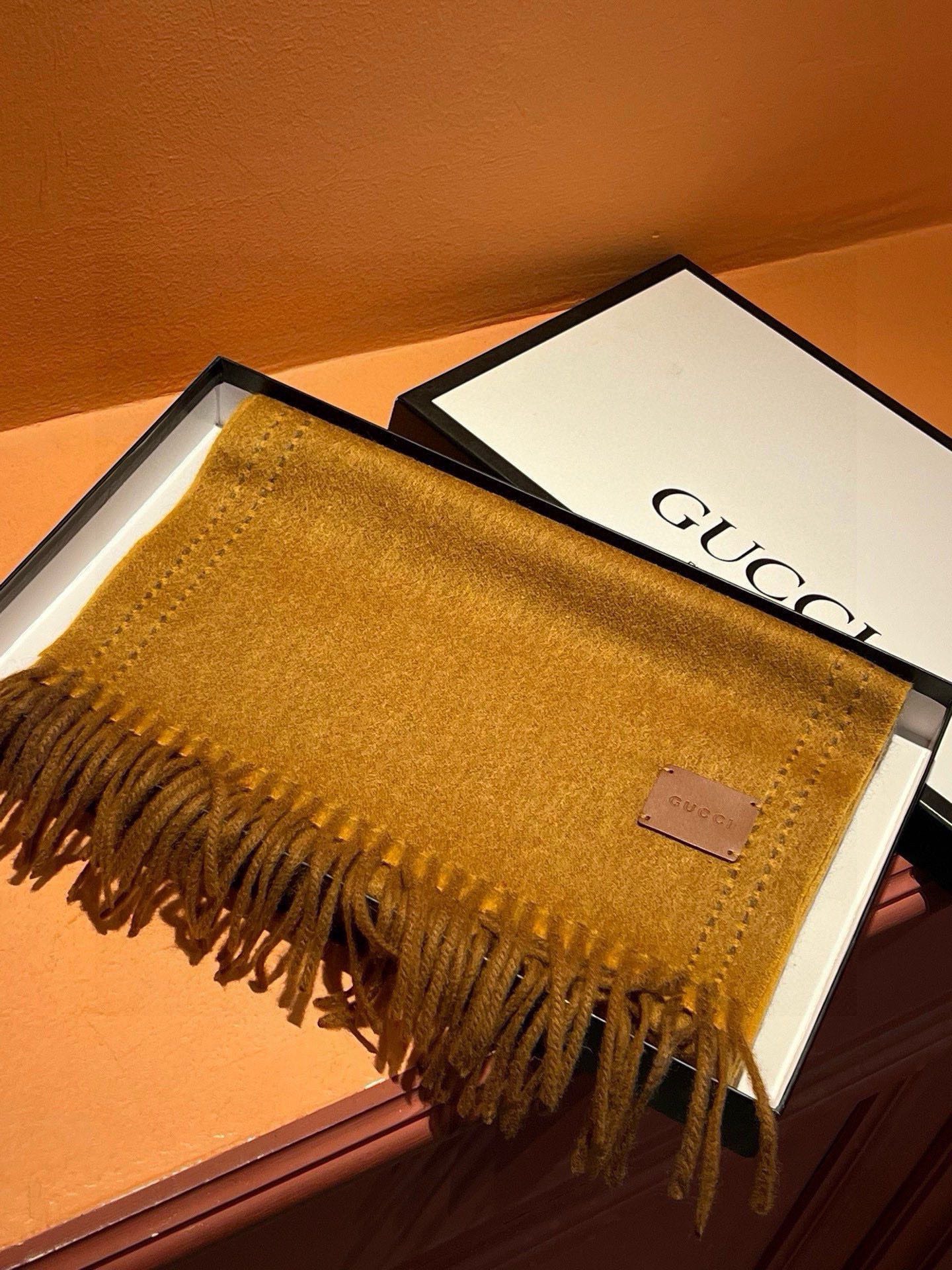【GUCCI グッチ】スカーフ180*35CM  241108-BRAND OFF