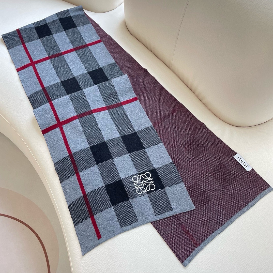 【LOEWE ロエベ】スカーフ32*180CM   241109-BRAND OFF