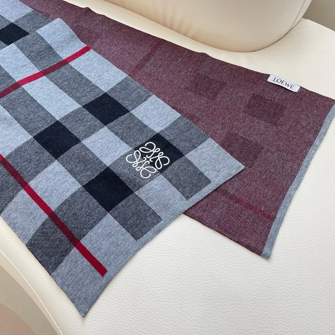 【LOEWE ロエベ】スカーフ32*180CM   241109-BRAND OFF