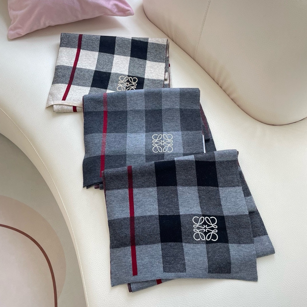 【LOEWE ロエベ】スカーフ32*180CM   241109-BRAND OFF