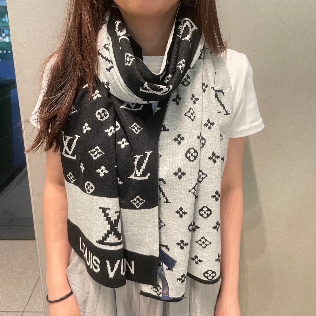 【LV LOUIS VUITTON ルイ·ヴィトン】 スカーフ 30*180cm  241107-BRAND OFF