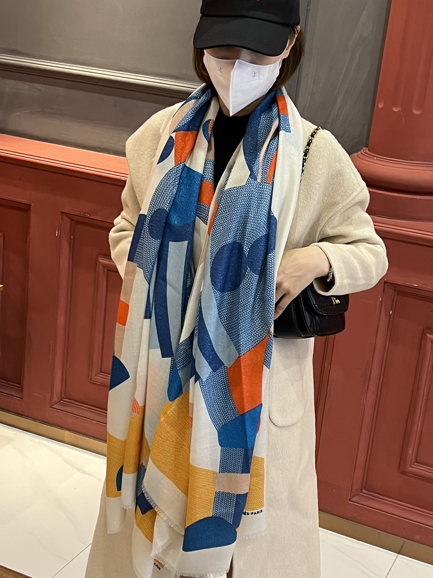 【2026】【HERMES エルメス 】スカーフ   100*200CM  241109-BRAND OFF