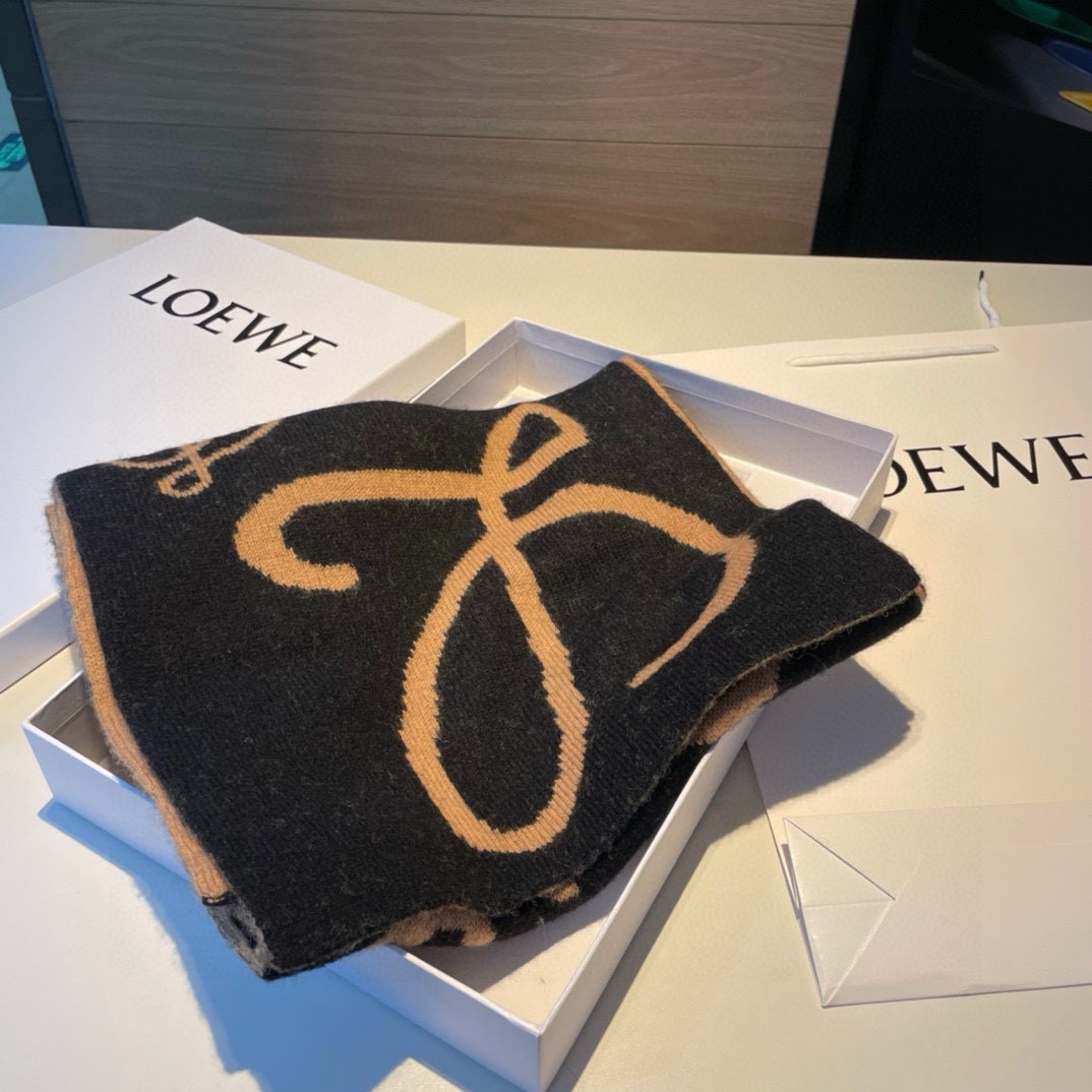 【LOEWE ロエベ】スカーフ 30*190CM   241109-BRAND OFF