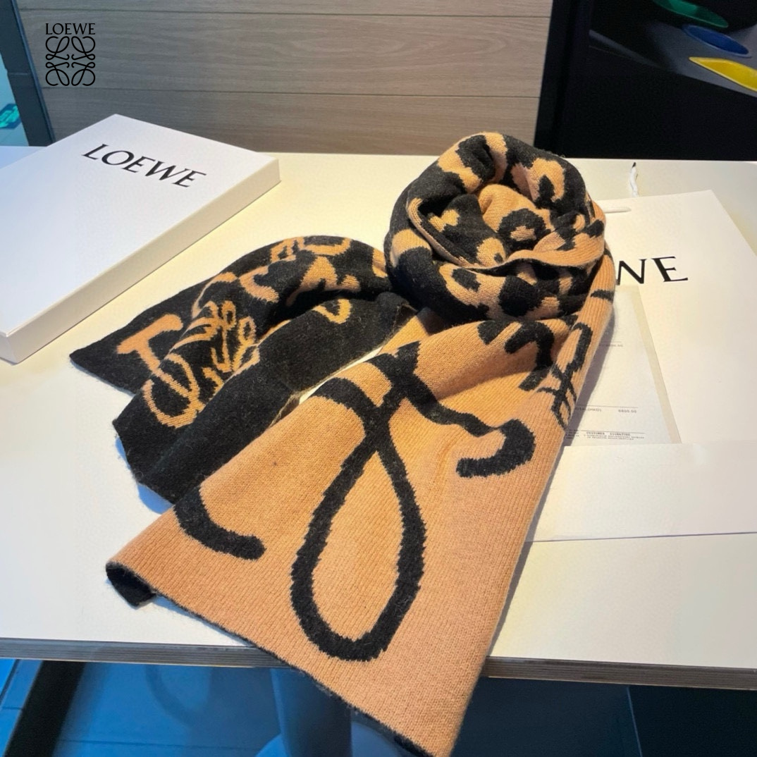 【LOEWE ロエベ】スカーフ 30*190CM   241109-BRAND OFF