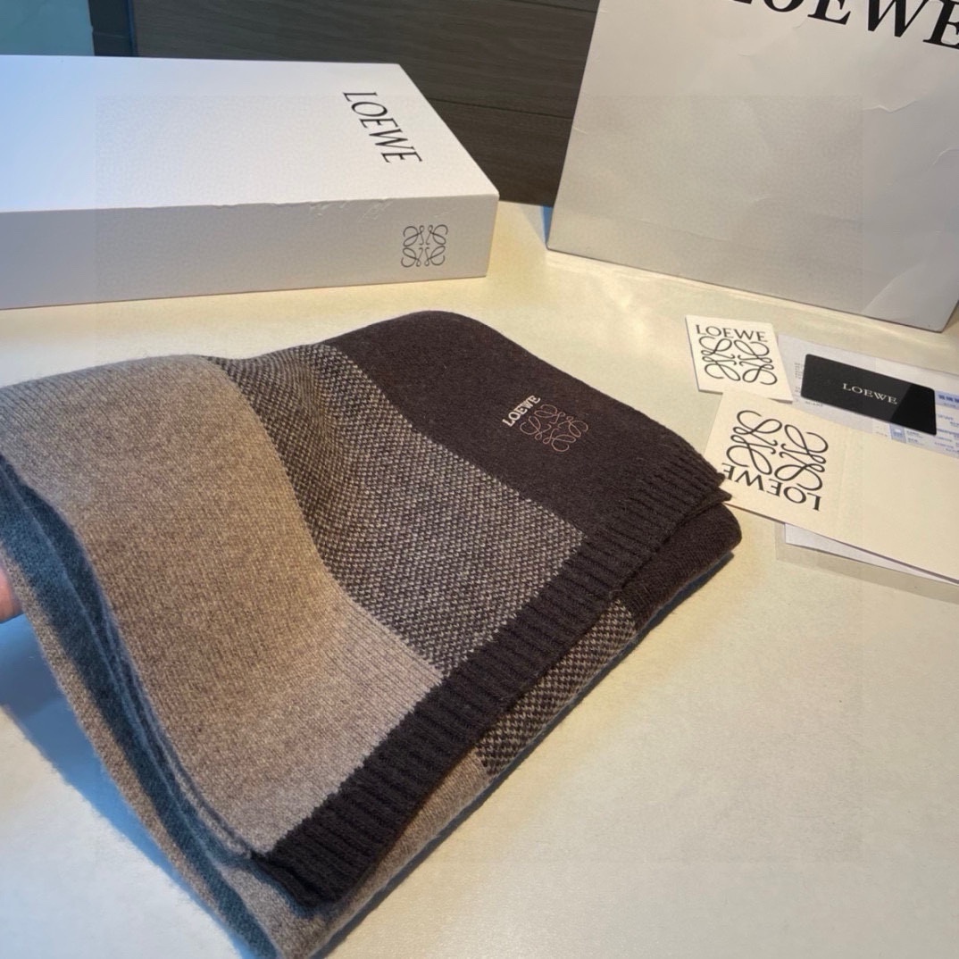 【LOEWE ロエベ】スカーフ 30*190CM   241109-BRAND OFF