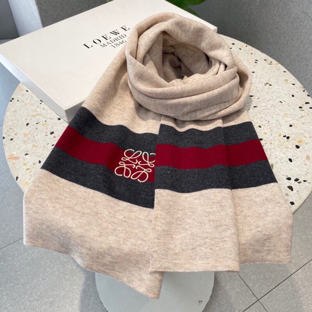 【LOEWE ロエベ】スカーフ180*32CM   241109-BRAND OFF