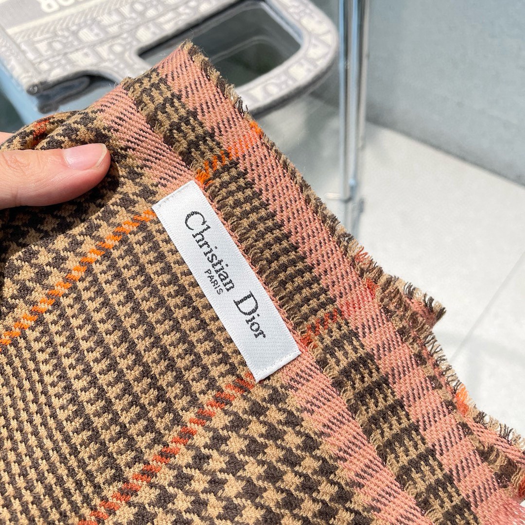 【DIOR  ディオール 】スカーフ90*200cm  241108-BRAND OFF