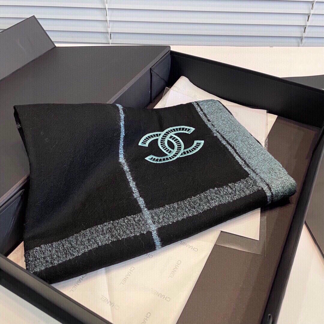 【CHANEL  シャネル 】スカーフ90*200CM 241107-BRAND OFF