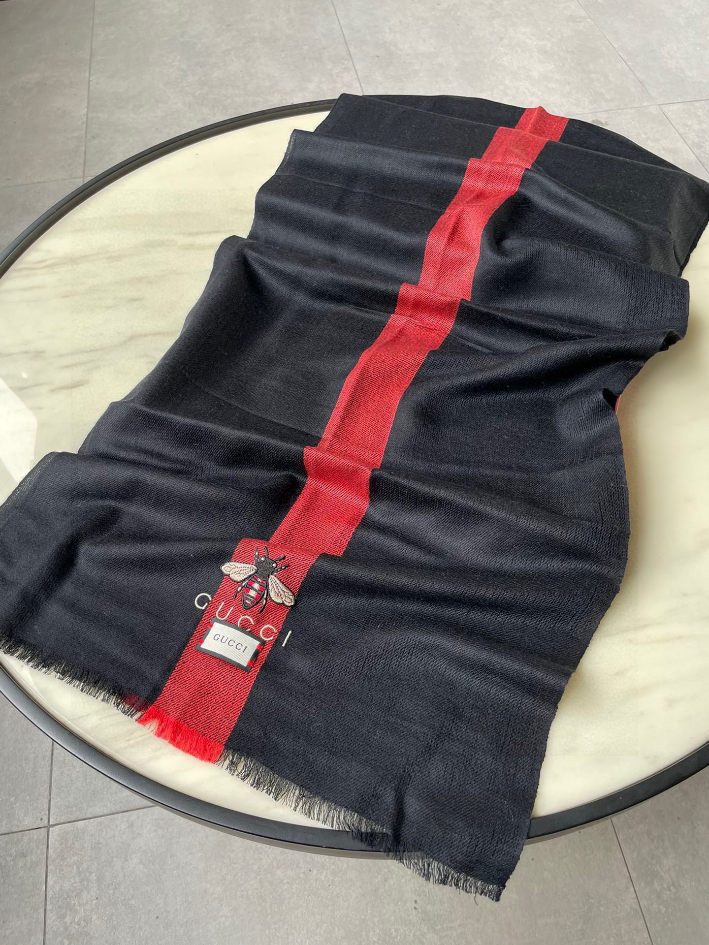 【GUCCI グッチ】スカーフ35*200CM  241108-BRAND OFF