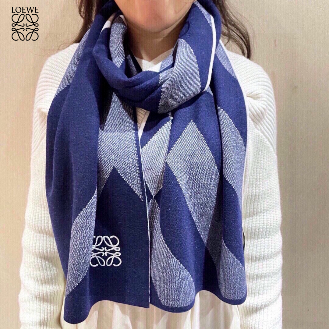 【LOEWE ロエベ】スカーフ32*180CM   241109-BRAND OFF