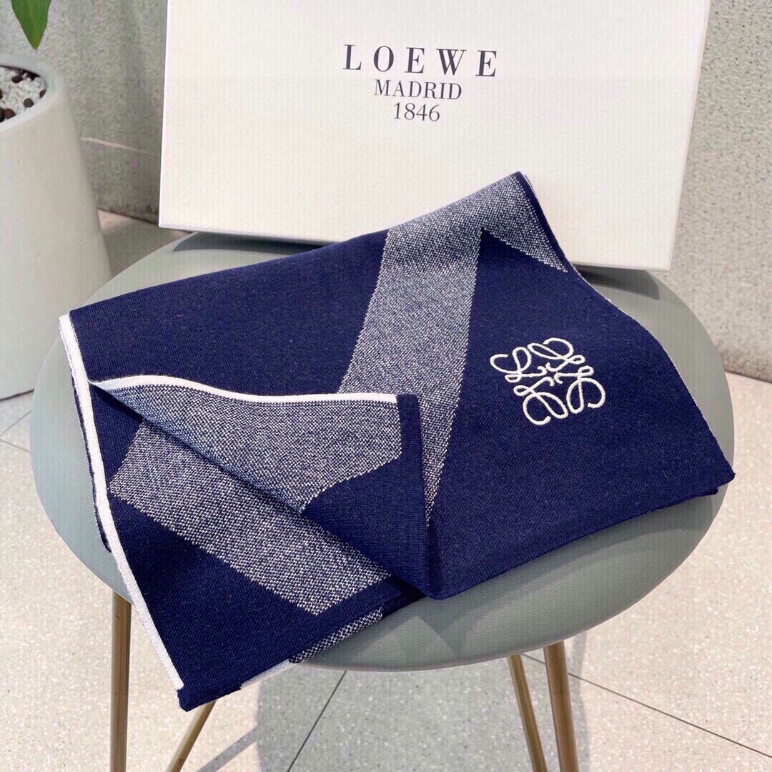 【LOEWE ロエベ】スカーフ32*180CM   241109-BRAND OFF