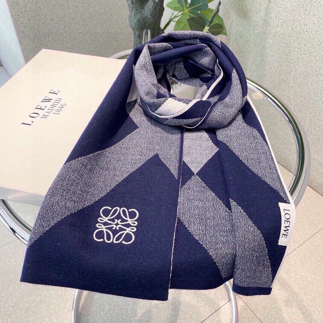 【LOEWE ロエベ】スカーフ32*180CM   241109-BRAND OFF