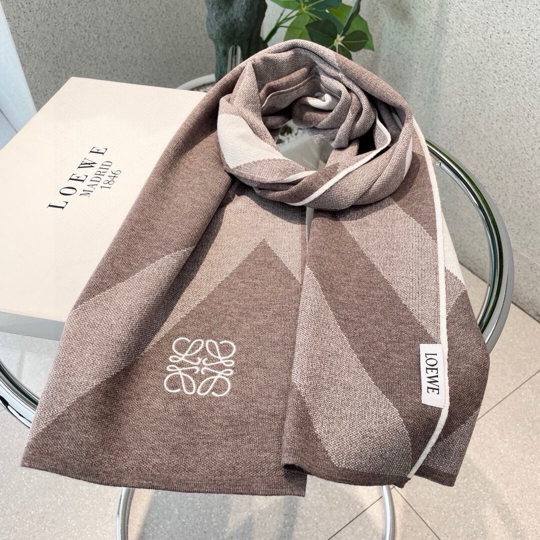【LOEWE ロエベ】スカーフ32*180CM   241109-BRAND OFF