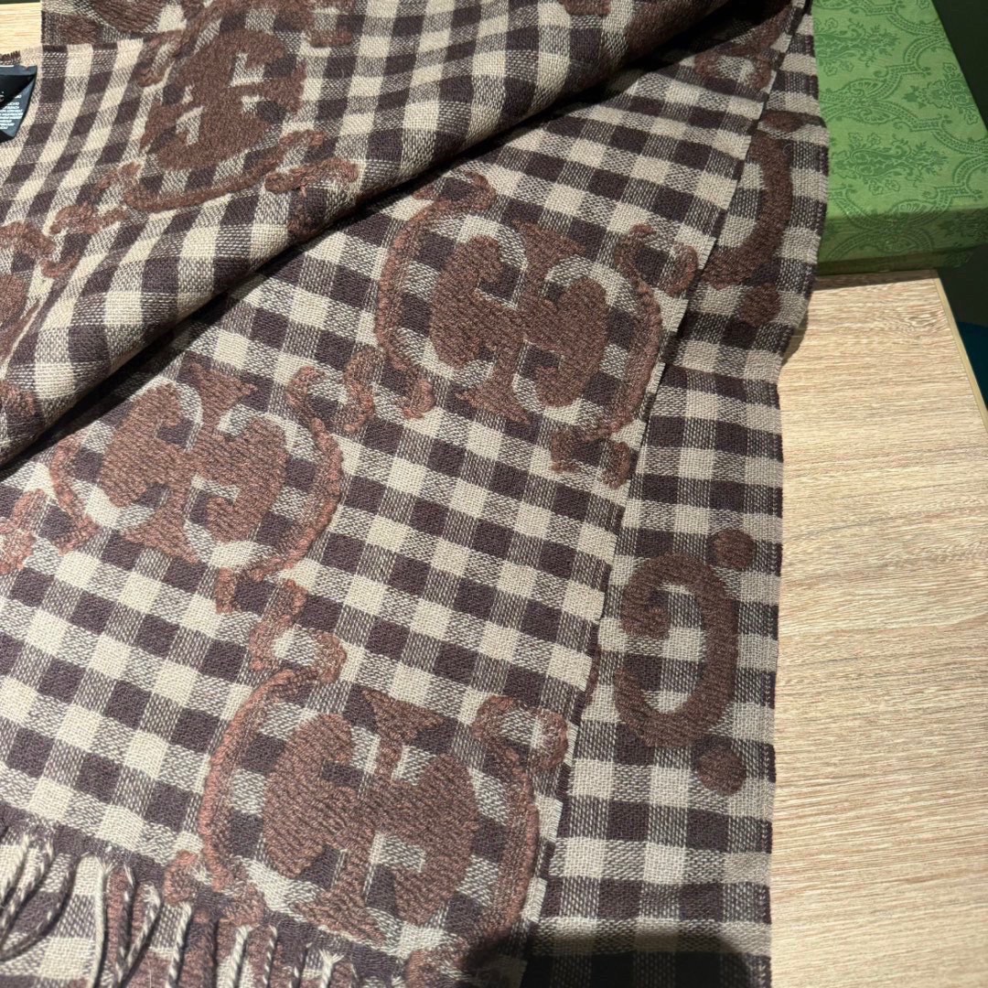 【GUCCI グッチ】スカーフ35*220CM  241108-BRAND OFF