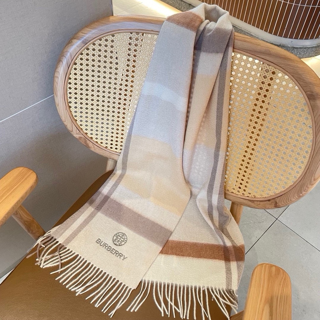 【BURBERRY  バーバリー】スカーフ32*180CM  241108-BRAND OFF