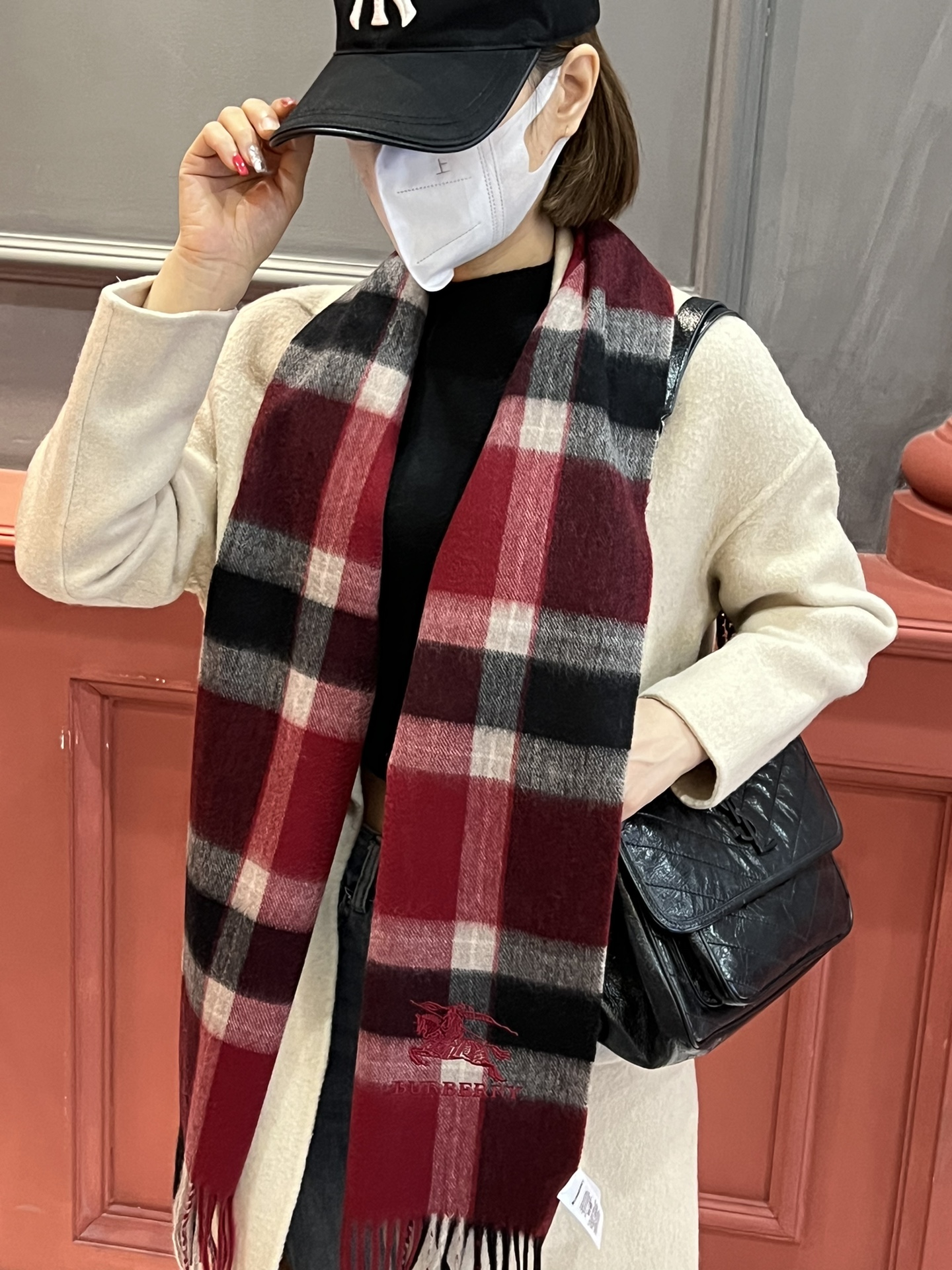 【BURBERRY  バーバリー】スカーフ32*180CM  241108-BRAND OFF