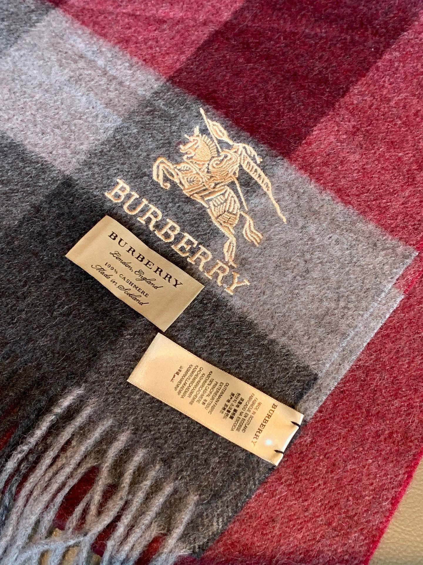【BURBERRY  バーバリー】スカーフ30*180CM  241108-BRAND OFF