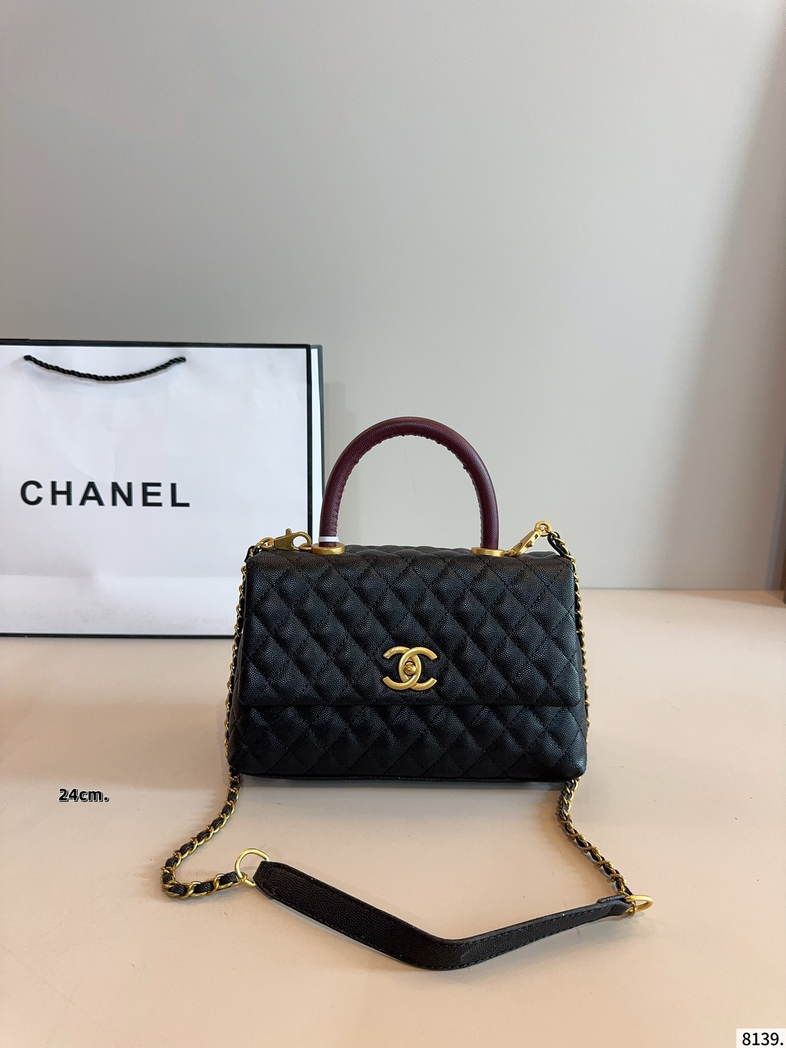 【CHANEL公式旗艦店】シャネル coco handle ハンドバッグ-BRAND OFF