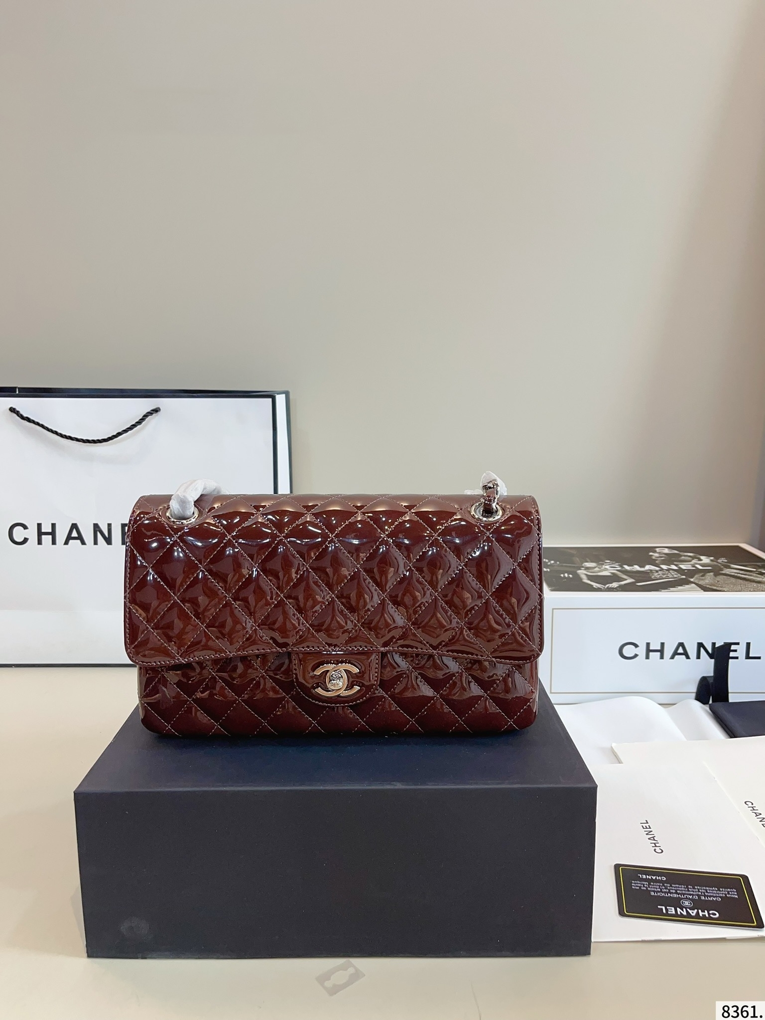 【CHANEL旗艦店】シャネル CF チェーンバッグ シルバー金具-BRAND OFF