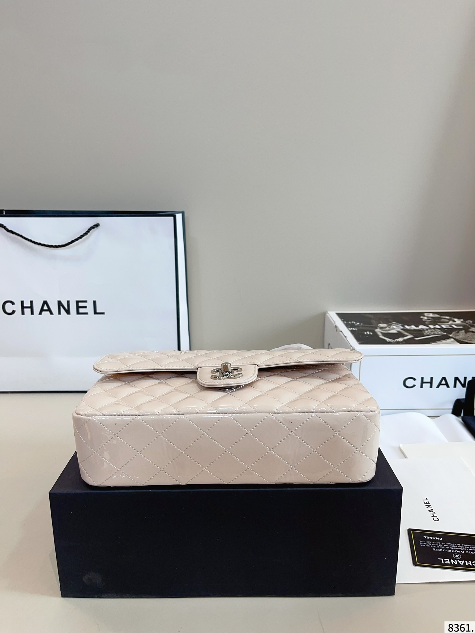 【CHANEL旗艦店】シャネル CF チェーンバッグ シルバー金具-BRAND OFF