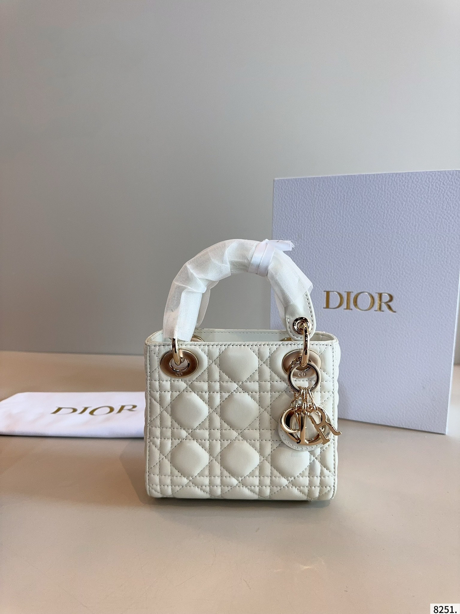 【DIOR公式旗艦店】レディディオール Lady ハンドバッグ-BRAND OFF