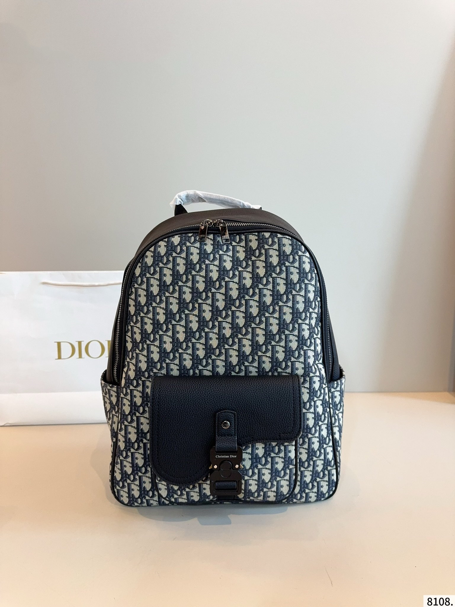 【DIOR公式旗艦店】ディオール OBLIQUE バックパック★超人気★完売確実の売れ筋★-BRAND OFF