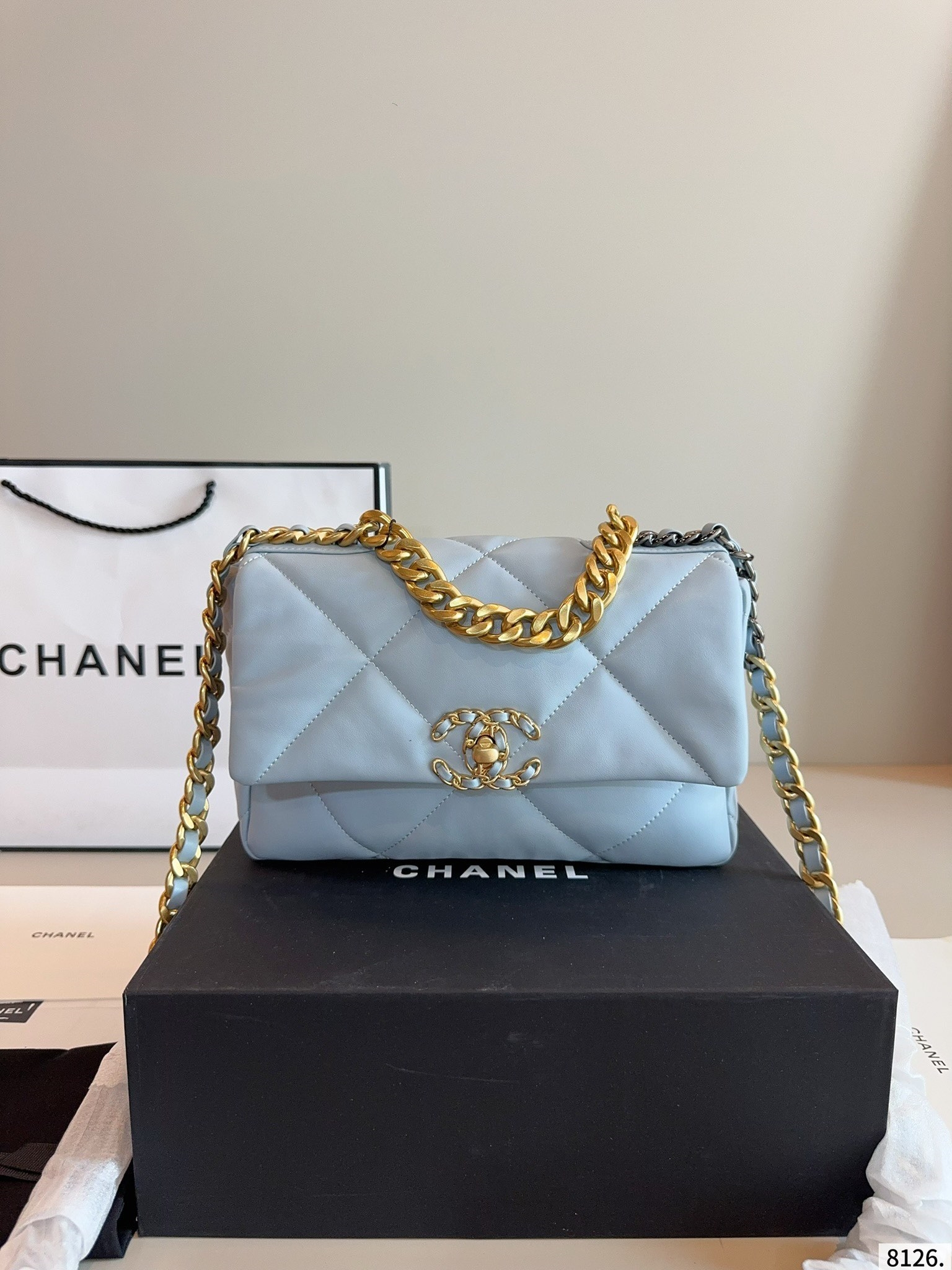 【CHANEL公式旗艦店】シャネル 19bag チェーンバッグ 4色-BRAND OFF