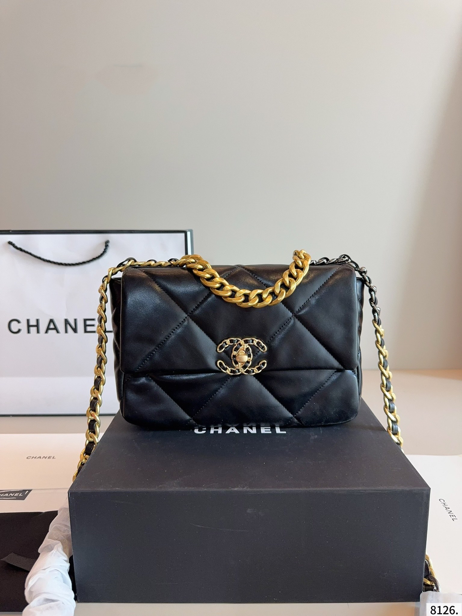 【CHANEL公式旗艦店】シャネル 19bag チェーンバッグ 4色-BRAND OFF