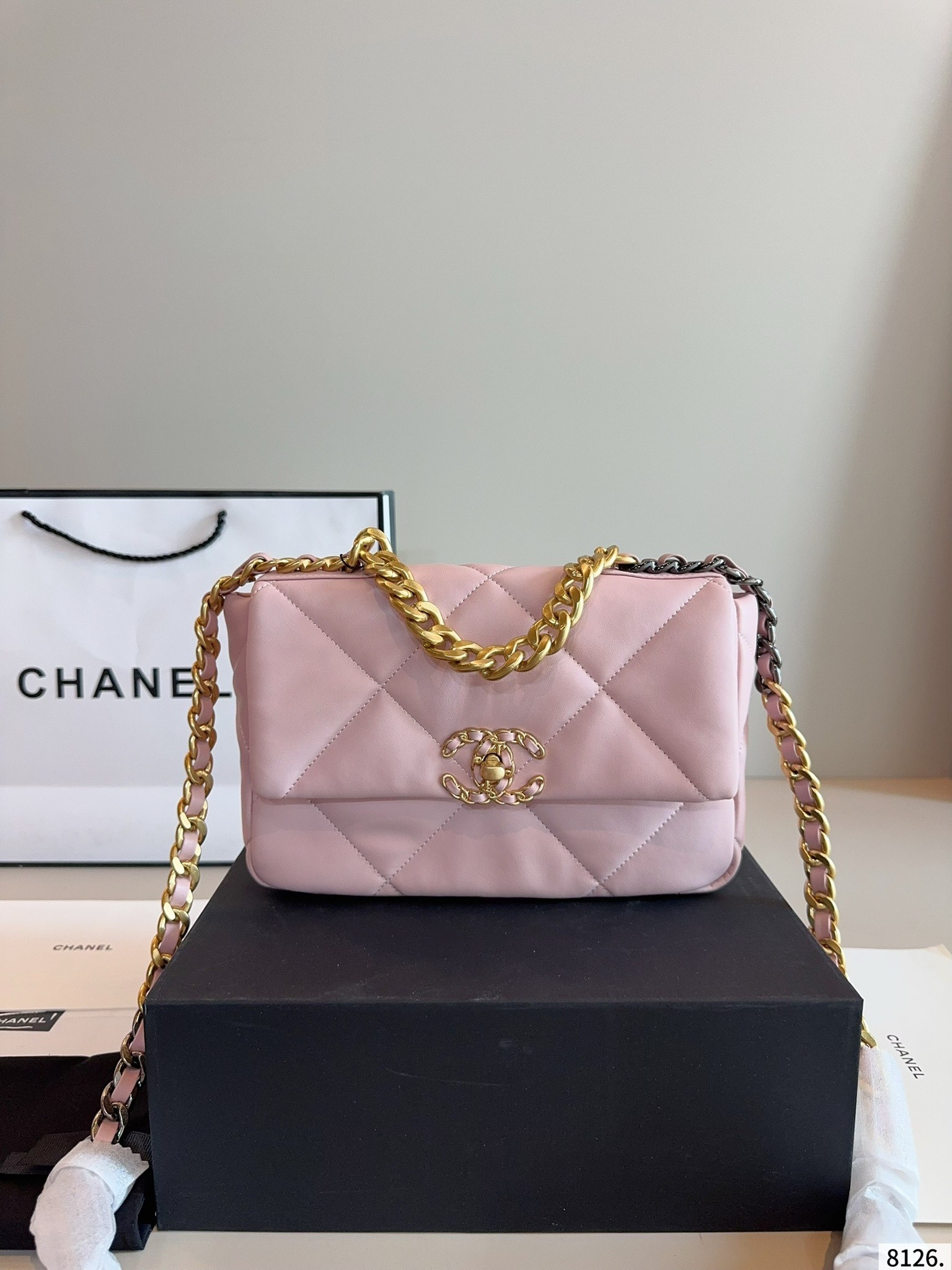 【CHANEL公式旗艦店】シャネル 19bag チェーンバッグ 4色-BRAND OFF