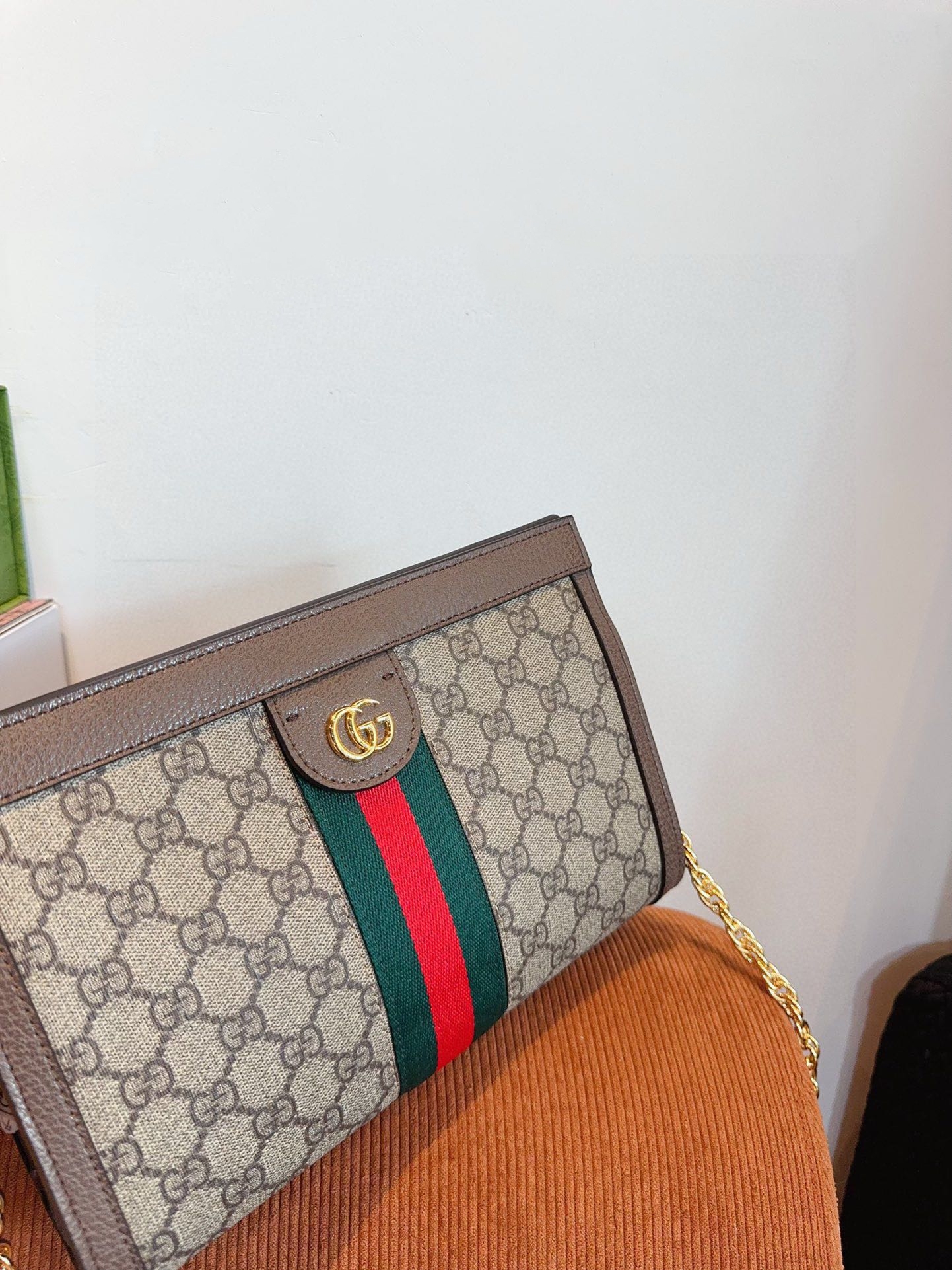 【GUCCI旗艦店】グッチ Ophidia チェーンバッグ ★大人気-BRAND OFF